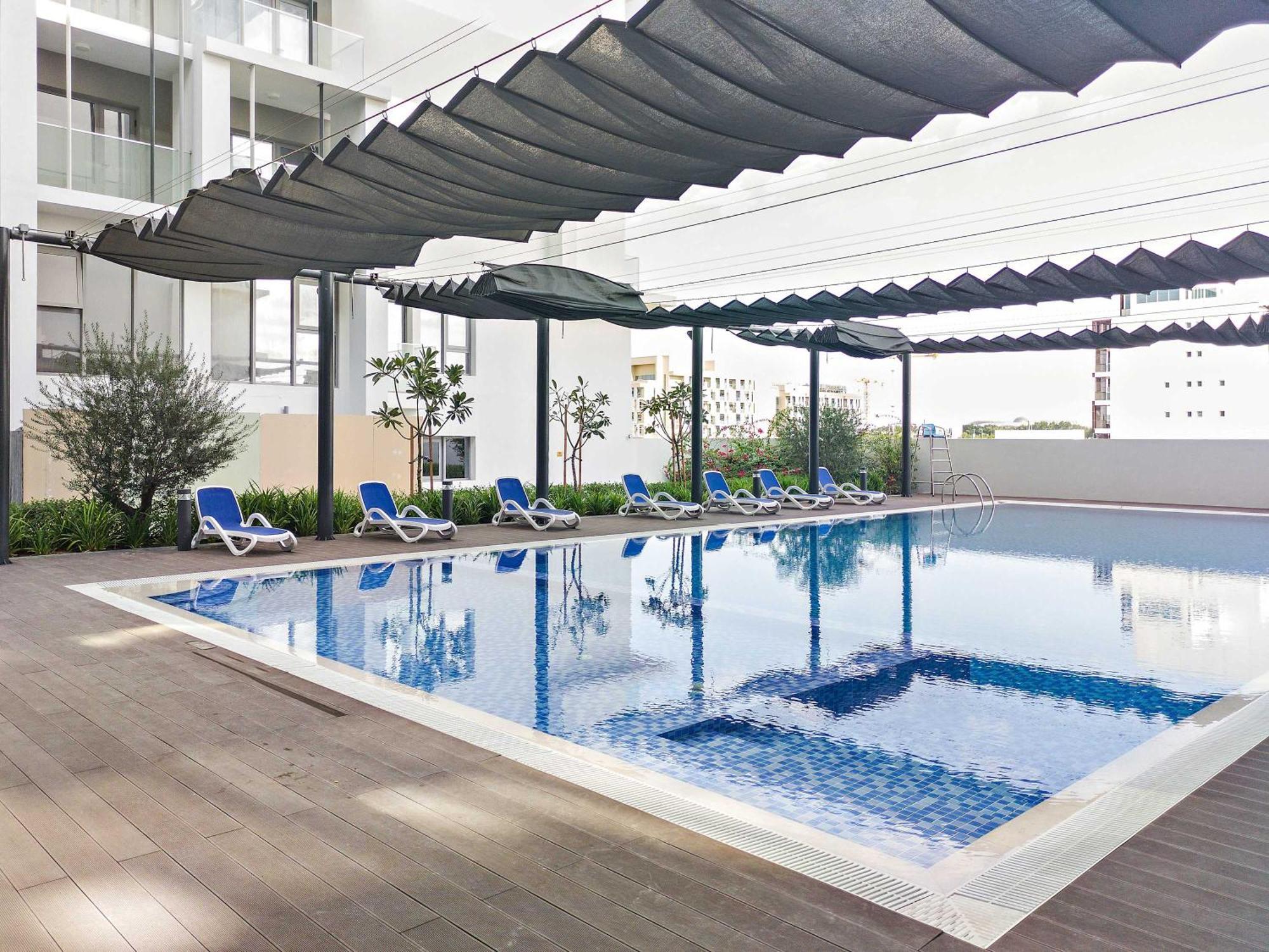 Silkhaus Chic Studio Near Masdar City Park Abou Dabi Extérieur photo